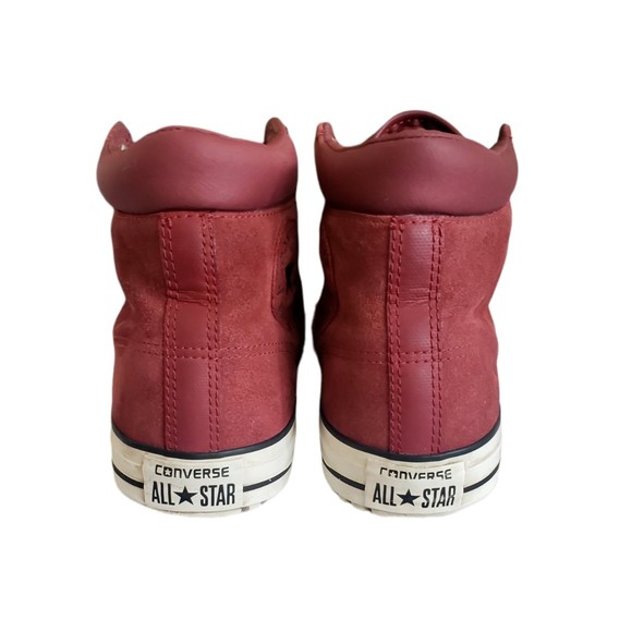Converse Chuck Taylor All Star PC BOOT HI Red Suede Sneaker 1536773Men\'s Sz 11.5 main image 3